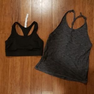 Lululemon bra and tank